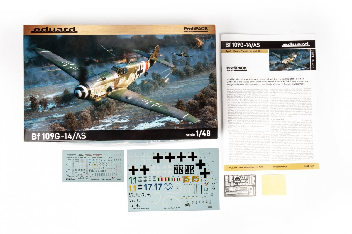 Eduard 82162 Bf 109G-14/ AS 1/48 – imagen 3