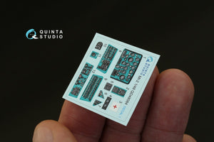 Quinta Studio QD48084 Mi-2 3D-Printed &amp;amp; coloured Interior on decal paper (for Aeroplast kit) 1/48 – zdjęcie 4