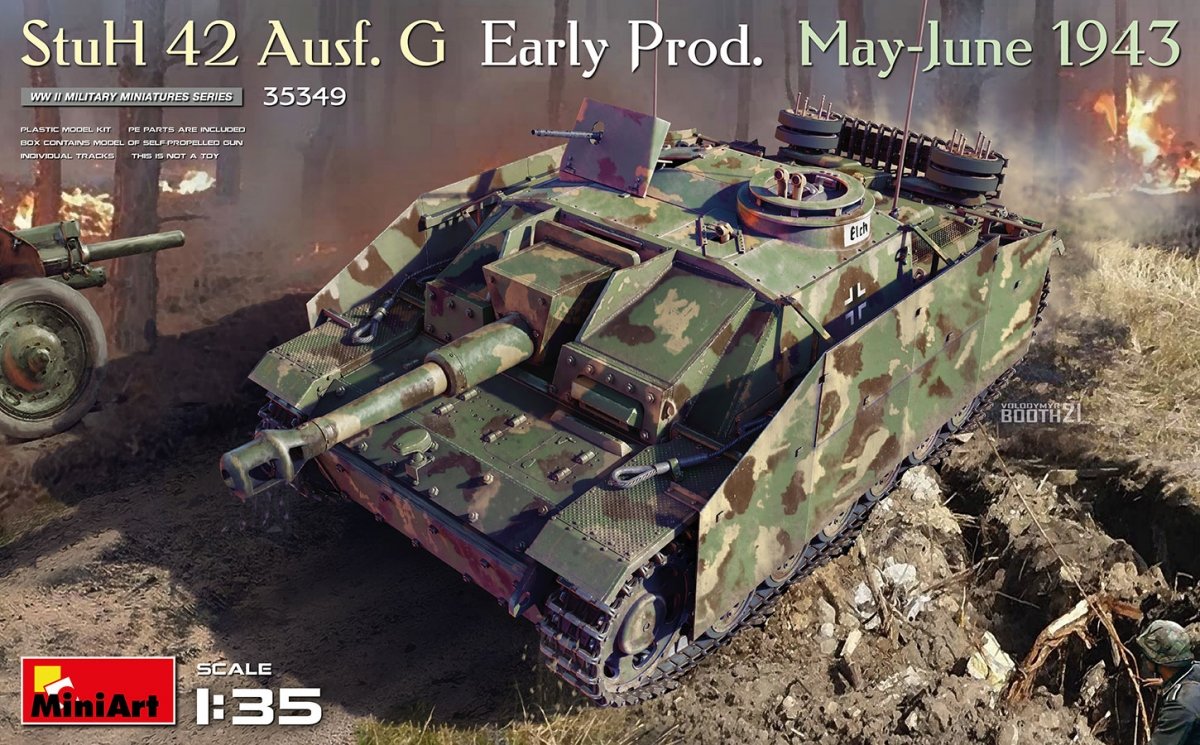 Mini Art 35349 StuH 42 Ausf. G Première production mai-juin 1943 1/35