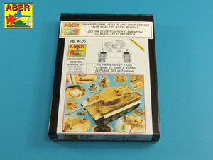 Aber 35K26 Pz.Kpfw. VI Ausf.E ( i.Kfz.181) Tiger I – s.PzAbt. 501 in Tunisia 1/35 – immagine 22