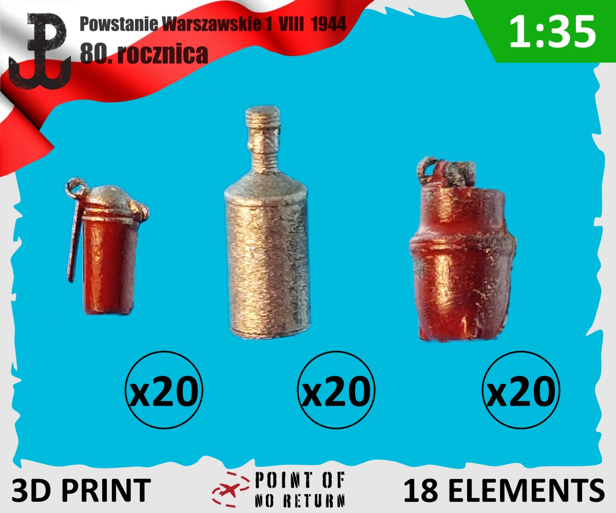 Point de non-retour 3524054 Grenades du complot (philippines, Sidol, Carbide)