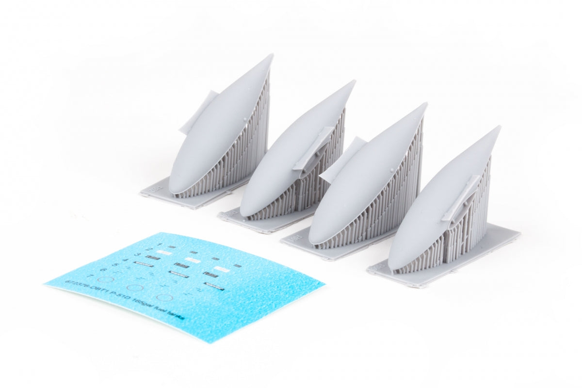 Eduard 672376 P-51D 165gal fuel tanks PRINT EDUARD 1/72 – immagine 4