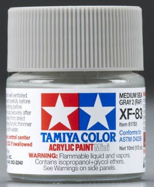 Tamiya XF83 Medium Sea Gray 2 RAF (81783) Acrylic paint 10ml – immagine 2