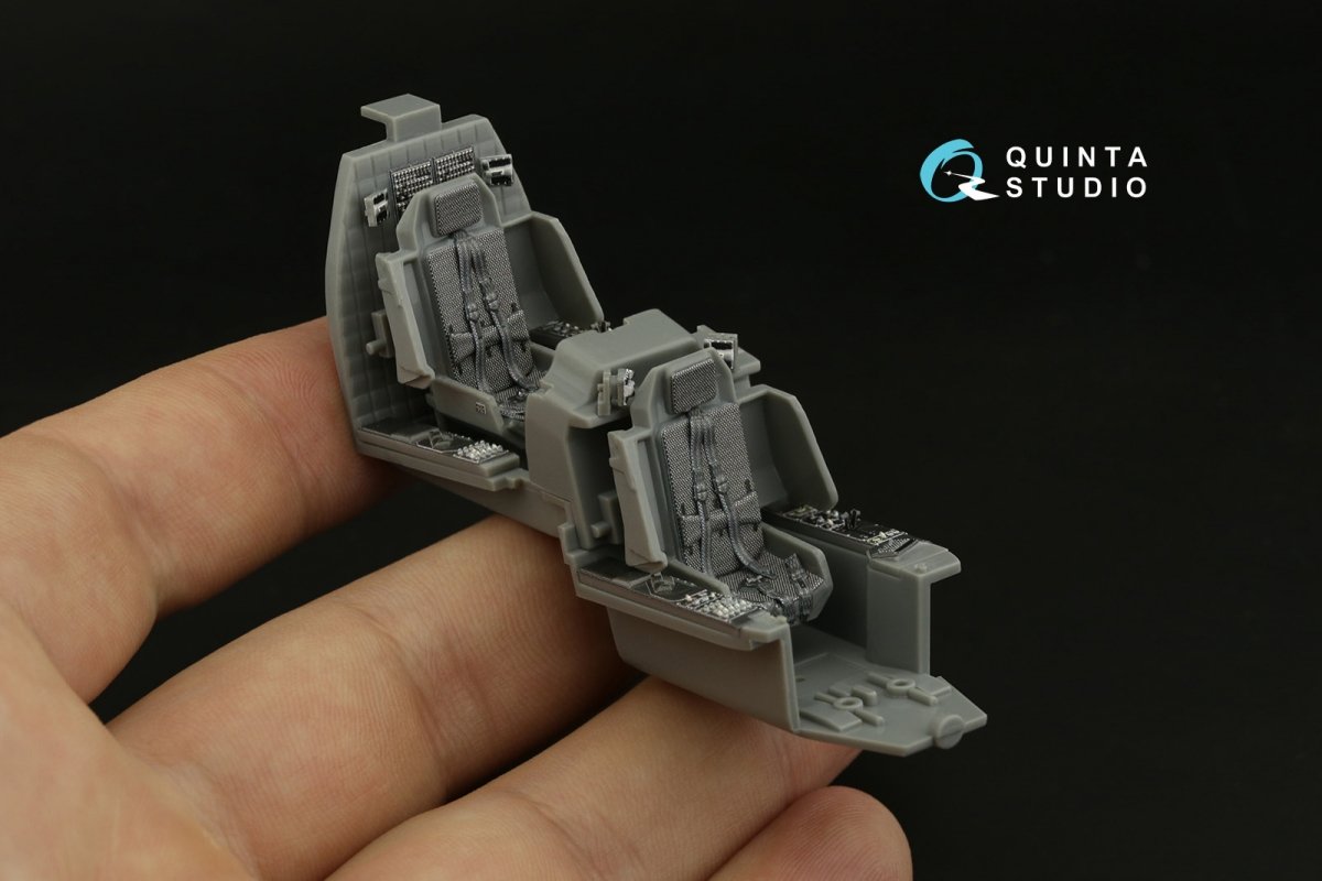 Quinta Studio QD48362 AH-64D 3D-Printed &amp;amp; coloured Interior on decal paper (Hasegawa) 1/48 – zdjęcie 10