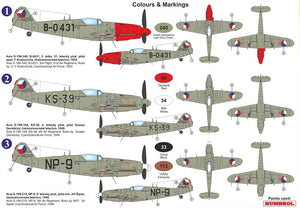 Kovozavody Prostejov KPM0218 Avia S-199 w/wing guns 1/72 – imagen 2