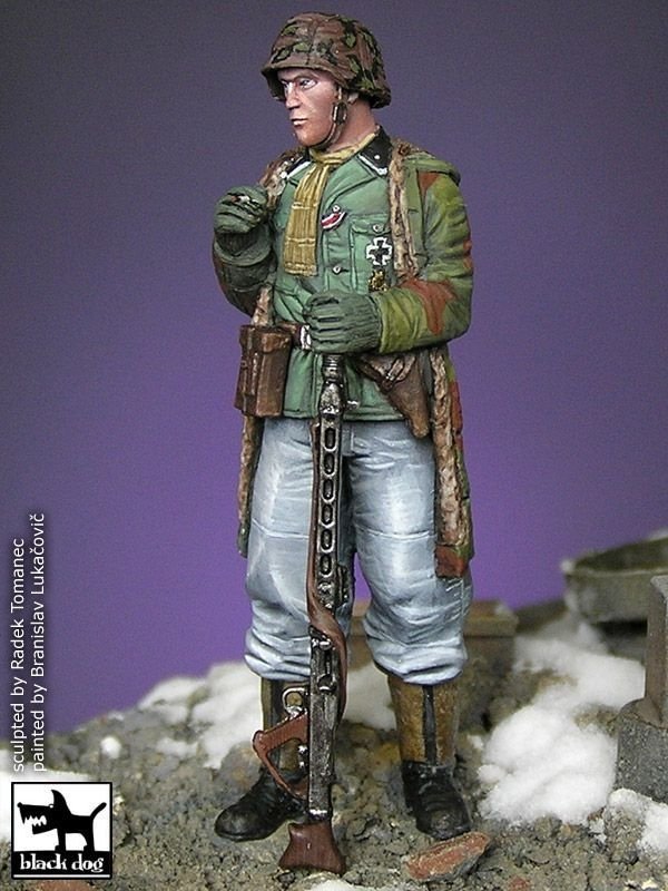 Black Dog F35022 Leutnant grenadier Ardennes 1945 1/35 – immagine 2
