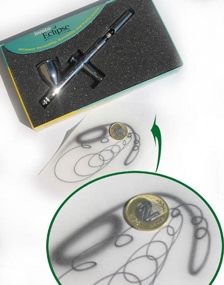 Iwata HP-CS Aerograf Eclipse (0,3mm) – immagine 4
