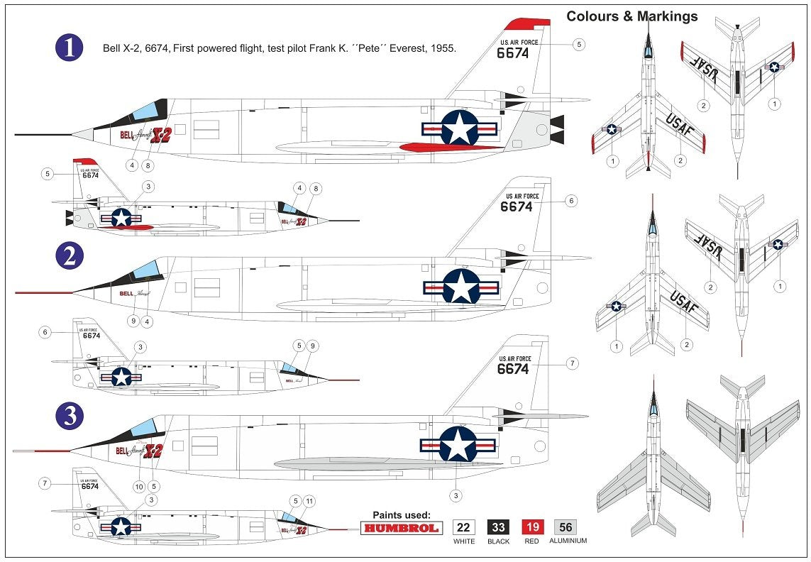 AZ Model AZ7680 Bell X-2 „Starbuster“ 6674 1/72 – immagine 2