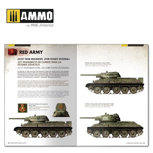 AMMO of Mig Jimenez 6145 T-34 Colors. T-34 Tank Camouflage Patterns in WWII (Multilingual) – imagen 5