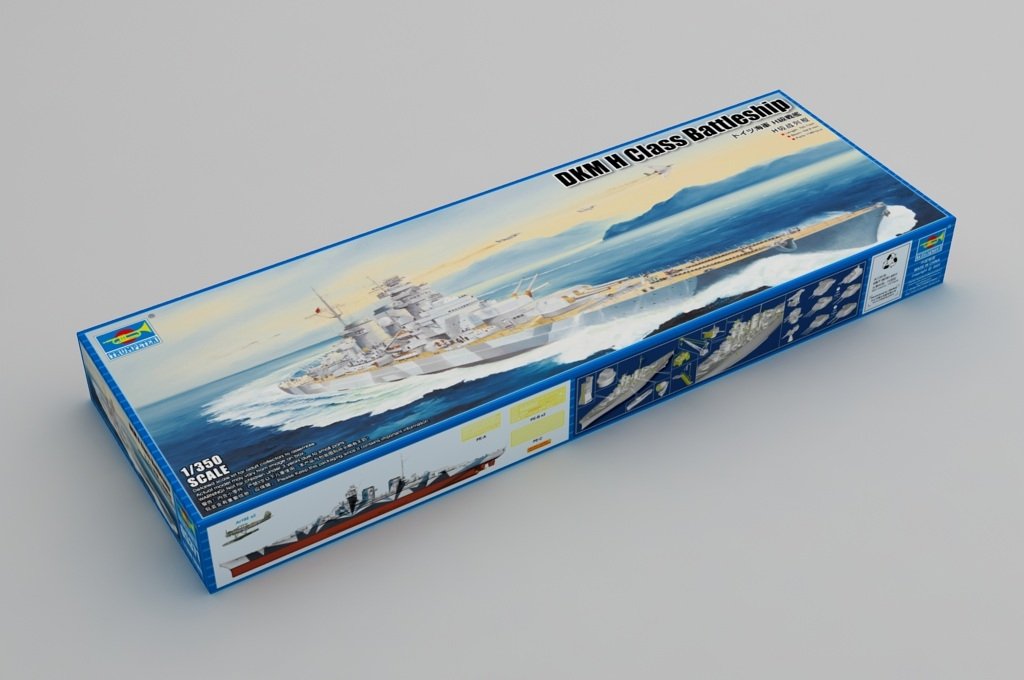 Trumpeter 05371 DKM H Class Battleship 1/350 – immagine 2