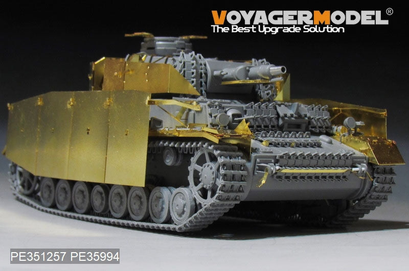 Voyager Model PE351257 WWII German Pz.Kpfw.IV Ausf.F1 LateProduction Basic For DRAGON 6957 1/35 – immagine 11