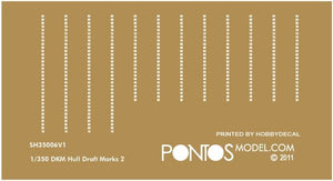 Pontos 35019WD1 DKM Admiral Graf Spee Jeu de pont en bois (1/350) – image 3