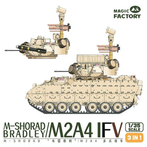 Magic Factory 2004 M-SHORAD Bradley M2A4 IFV 3-in-1 1/35 – imagen 4