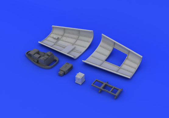 Eduard 648239 Bf 109G-6 radio compartment 1/48 EDUARD – Bild 5
