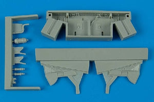 Aires 7210 Hawker Hurricane Mk. I/II, baie de train d&amp;#39;atterrissage, échelle 1/72, Hasegawa
