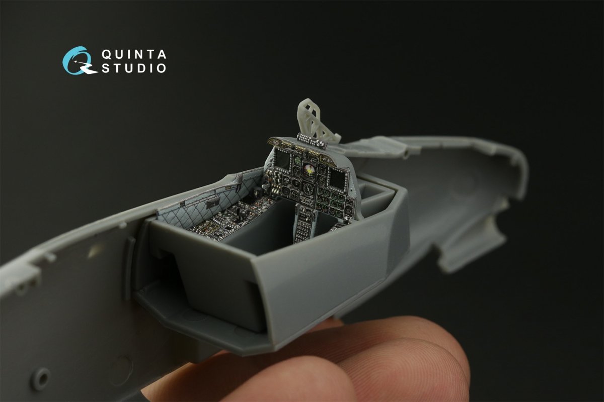 Quinta Studio QDS-48361 A-10C 3D-Printed &amp;amp; coloured Interior on decal paper (Hobby Boss) (Small version) 1/48 – immagine 12