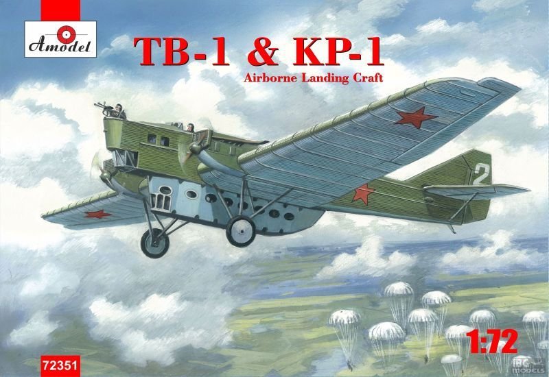 A-Model 72351 TB-1 & KP-1 1/72