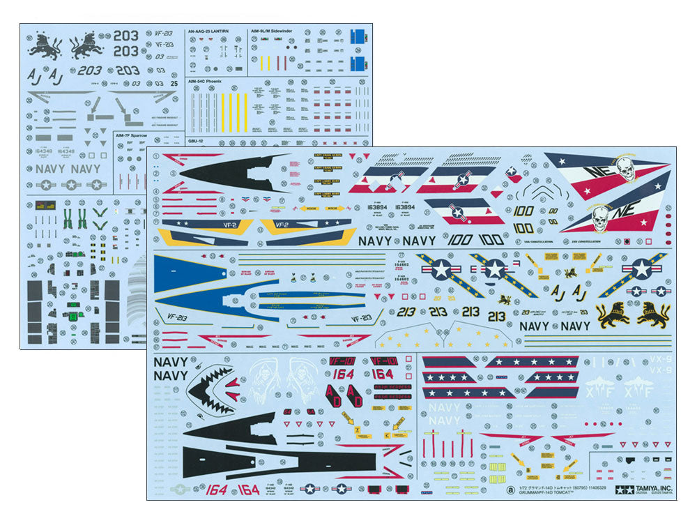 Tamiya 60795 Grumman F-14D Tomcat 1/72 – immagine 7