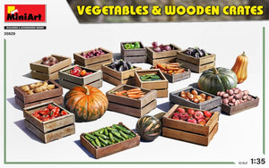 MiniArt 35629 VEGETABLES &amp;amp; WOODEN CRATES 1/35 – zdjęcie 2