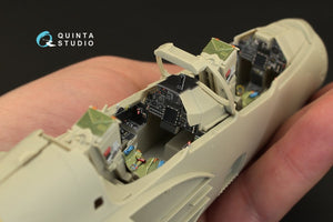 Quinta Studio QD32013 Mirage 2000N 3D-Printed &amp;amp; coloured Interior on decal paper (for Kitty Hawk kit) 1/32 – immagine 9