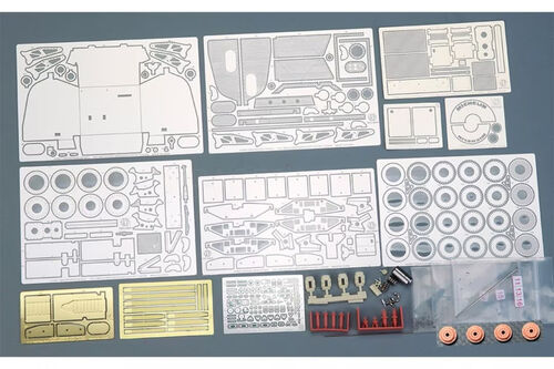 Hobby design HD02-0418 Sauber Mercedes C9 - Detail-Up Set for Tamiya 1/24 – image 3