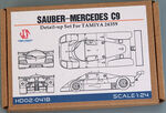 Hobby design HD02-0418 Sauber Mercedes C9 - Detail-Up Set for Tamiya 1/24
