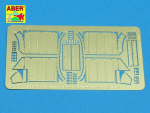 Aber 35A031 Front fenders for Panther A/D (1/35)
