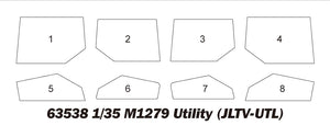I Love Kit 63538 M1279 Utility (JLTV-UTL) 1/35 – immagine 15