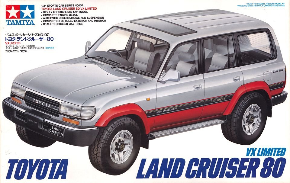 Tamiya 24107 TOYOTA Land Cruiser 80 1/24