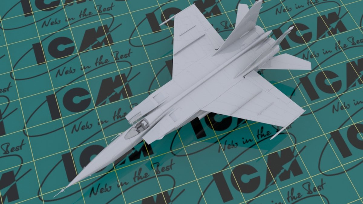 ICM 72172 MiG-25 RBT, Soviet Reconnaissance Plane 1/72 – imagen 2