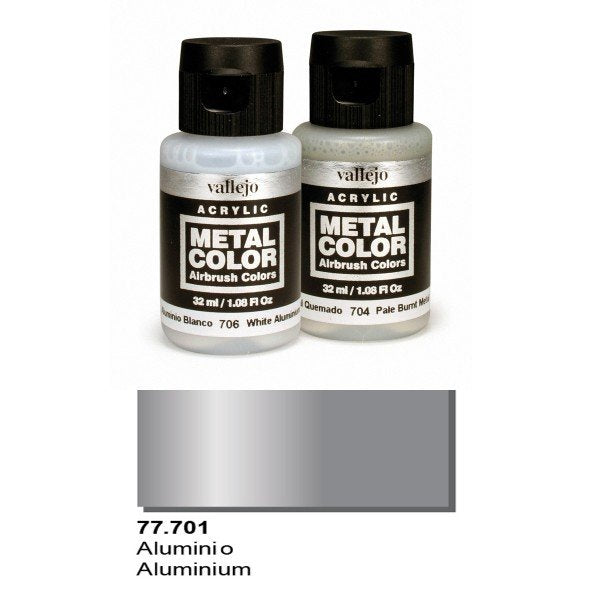 Vallejo 77701 Metal Color - Aluminum 32ml