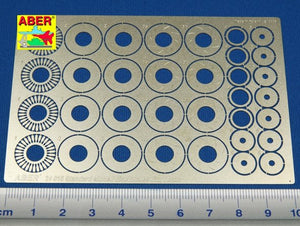 Aber 24015 Standard slotted discs brakes dia. 14mm 1/24 – zdjęcie 2