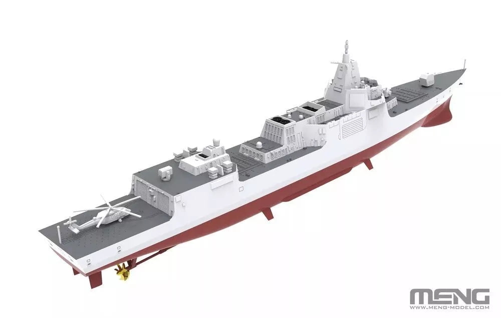 Meng Model PS-009 Chinese Type 055 Guided Missile Destroyer 1/700 – zdjęcie 5