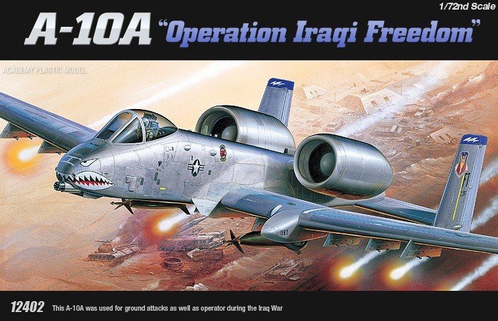 Academy 12402 A-10A (OPERATION IRAQ FREEDOM) 1/72
