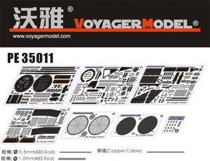 Maquette Voyager PE35011 Leopard 2A5 PE Mise à jour 1/35