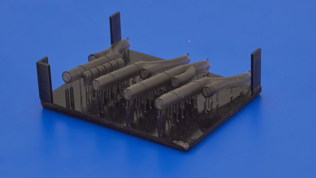 Omask 104806 Bf 110 F/G exhaust (for Eduard) 3D print 1/48 – Bild 4