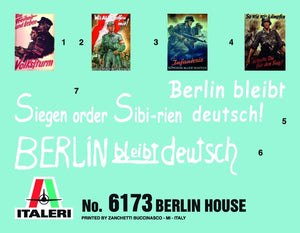 Italeri 6173 BERLIN HOUSE 1/72 – imagen 6