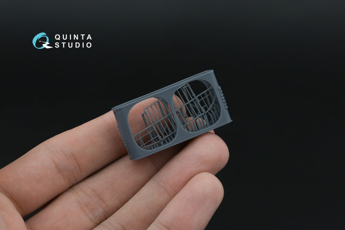 Quinta Studio QT35010 Dodge WC-54 front grille (Zvezda) 1/35 – image 7