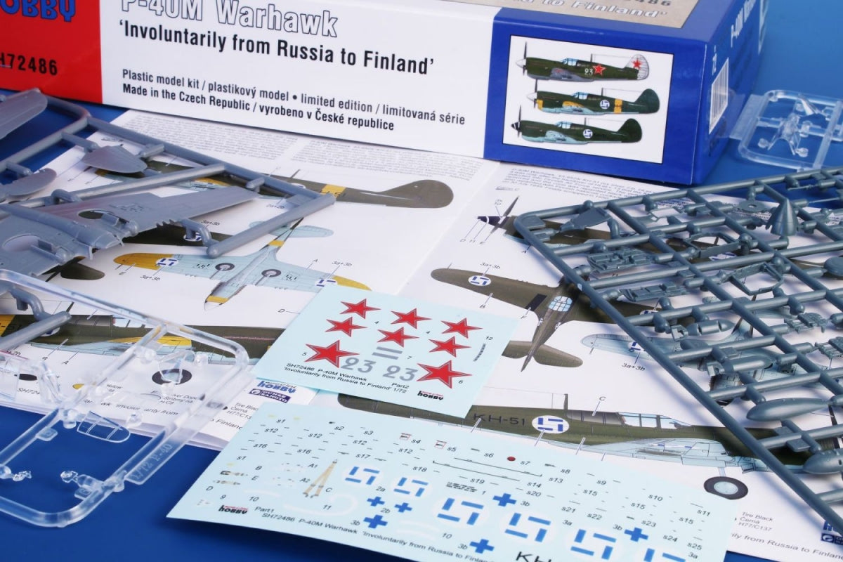 Special Hobby 72486 P-40M Warhawk &amp;#39;Involuntarily From Russia To Finland&amp;#39; 1/72 – zdjęcie 11