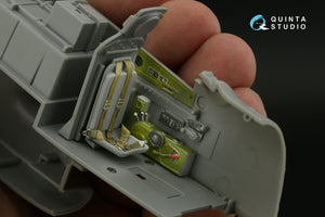 Quinta Studio QD32143 P-51D/K Mustang 3D-Printed &amp;amp; coloured Interior on decal paper (Dragon) 1/32 – zdjęcie 11
