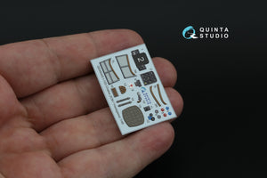Quinta Studio QD48445 I-153 3D-Printed coloured Interior on decal paper (ICM/Hasegawa) 1/48 – immagine 7