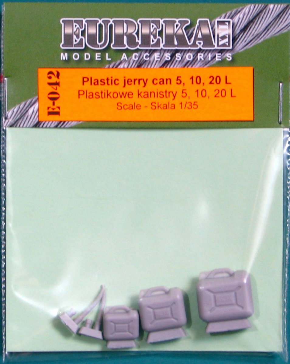 EUREKA XXL E-042 Plastic Jerry Can 5, 10 i 20 L 1/35