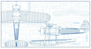 Hasegawa JT97 Nakajima E8N1 Type 95 Recon Seaplane Model 1 1/48 – immagine 2