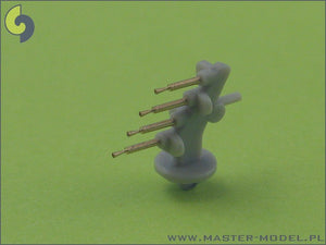 Master SM-350-038 Vickers 0.50in/62 (12.7 mm) Mark III machine gun barrels (20pcs) – immagine 2