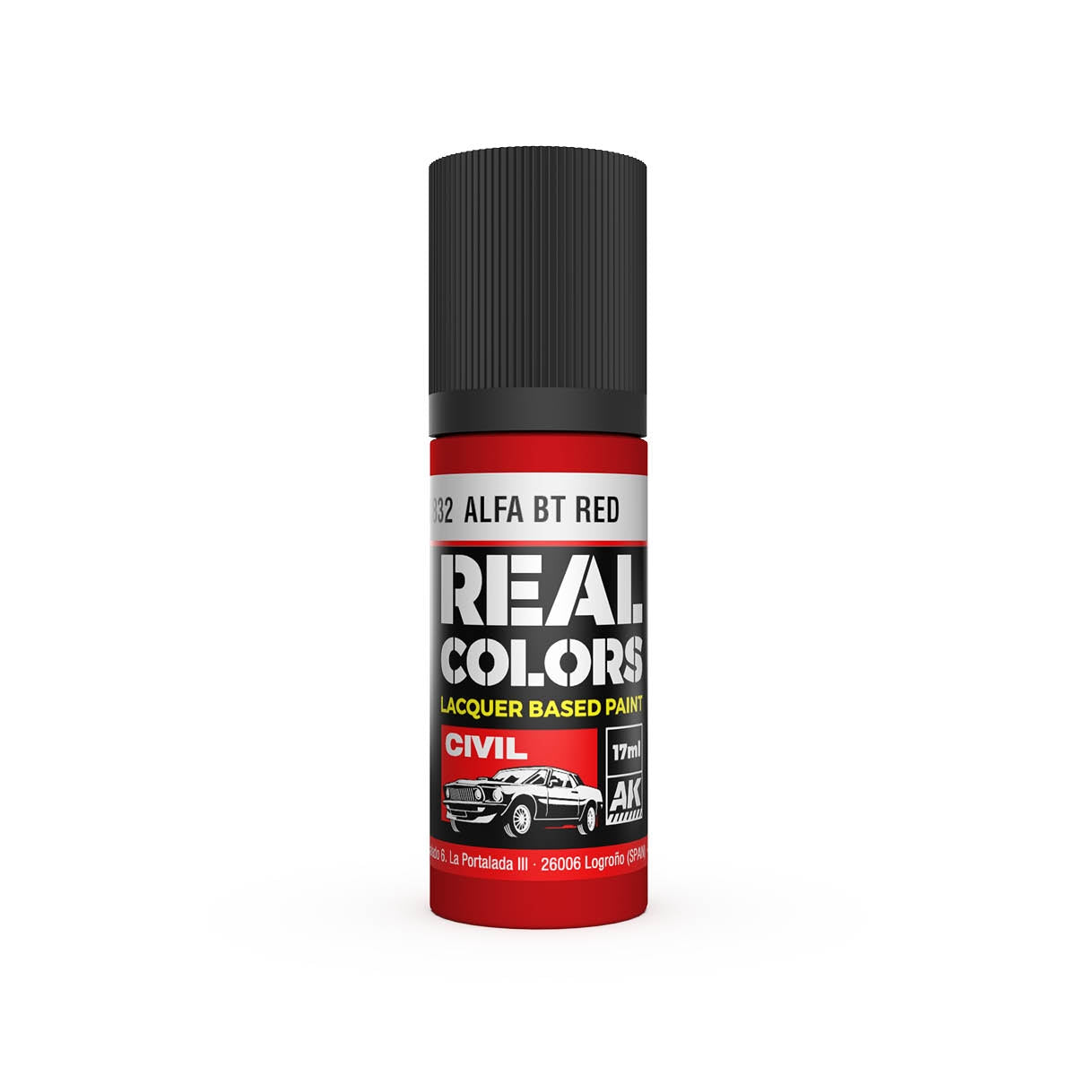 AK Interactive RC832 Alfa BT Red 17 ml – immagine 2
