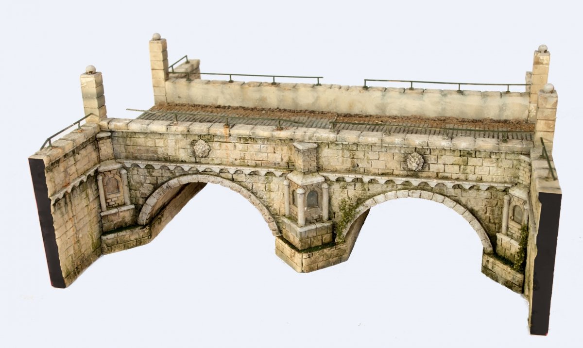 RT-Diorama 35010 Large Stone arch bridge 1/35 – zdjęcie 2