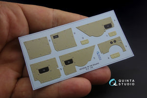 Quinta Studio QD32028 Bf 108 3D-Printed &amp;amp; colored Interior on decal paper (for Eduard kit) 1/32 – image 4