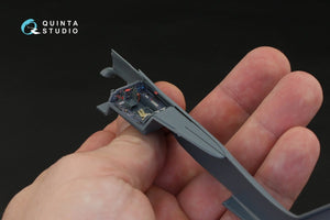 Quinta Studio QD48128 Fw 190 A-8/A-9 (R11) 3D-Printed &amp;amp; coloured Interior on decal paper (for Eduard kit) 1/48 – immagine 7