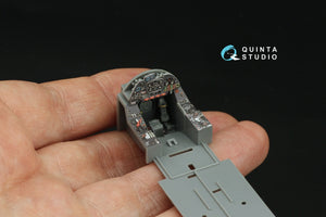Quinta Studio QD48515 Do 335A-12 Trainer 3D-Printed &amp;amp; coloured Interior on decal paper (Tamiya) 1/48 – zdjęcie 13