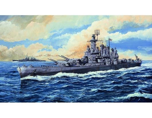 Trumpeter 05735 USS WASHINGTON BB-56 1/700